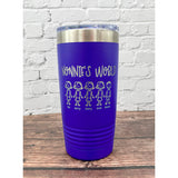 Custom Engraved Stick Figure Tumbler