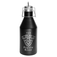 64 oz. Engraved Growler with Swing-Top Lid