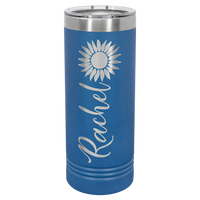 22 oz. Skinny Tumbler with Slider Lid