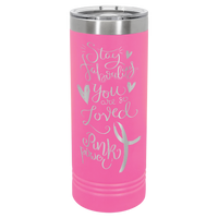 22 oz. Skinny Tumbler with Slider Lid