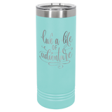 22 oz. Skinny Tumbler with Slider Lid