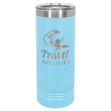22 oz. Skinny Tumbler with Slider Lid
