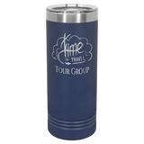 22 oz. Skinny Tumbler with Slider Lid