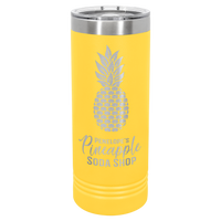 22 oz. Skinny Tumbler with Slider Lid