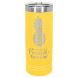 22 oz. Skinny Tumbler with Slider Lid