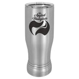 14 oz. Engraved Pilsner with Clear Lid