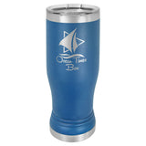 14 oz. Engraved Pilsner with Clear Lid