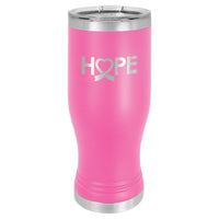 20 oz. Engraved Pilsner with Clear Lid