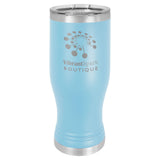 20 oz. Engraved Pilsner with Clear Lid