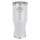 20 oz. Engraved Pilsner with Clear Lid