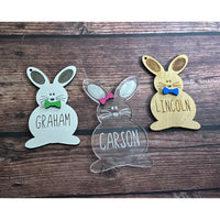 Personalized Easter Bunny Tag