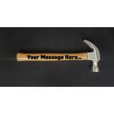 Personalized "YOU NAILED IT" Hammer
