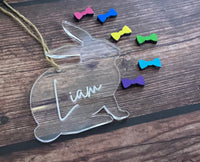 Personalized Easter Rabbit Tags