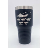 Custom Engraved Fishing Tumbler