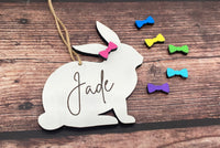 Personalized Easter Rabbit Tags