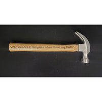 Personalized "YOU NAILED IT" Hammer
